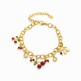 Cherry bracelet