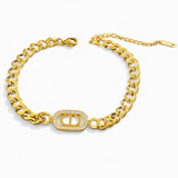 Bracelet CD strass