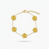 Gold Khamsa Bracelet