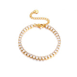 Bracelet Tennis ovale