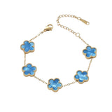 Bracelet Khamsa Bleu ciel