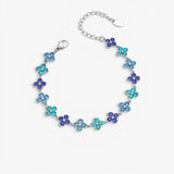 Bracelet Bebeta BLEU argenté