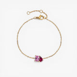 Bracelet Romaïssa rose