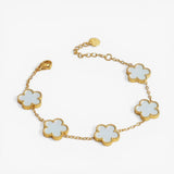 Bracelet Khamsa bleu pâle