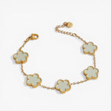 Bracelet Khamsa vert pâle