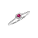 Dark pink Royal ring