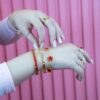 Bracelet Khamsa blanc - Image 3
