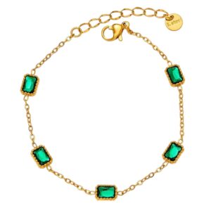 Bracelet Océane vert