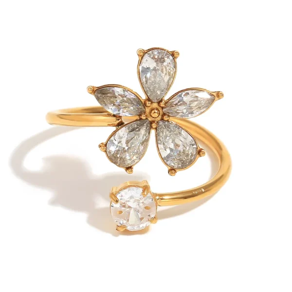 Bague Fleurie